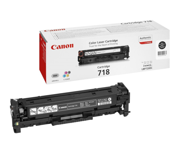 CANON CLBP718 BK 2662B002AA Czarny - 79287 - zdjęcie